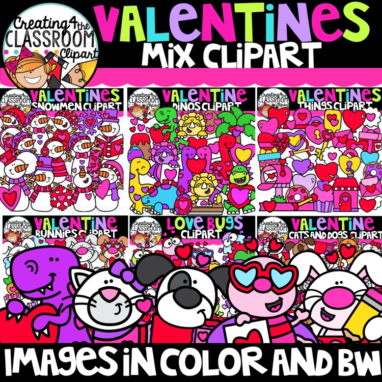 Valentines Day Clipart Bundle {Valentines Day Clipart}