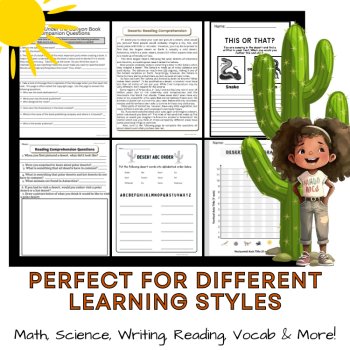 Over/Under the Canyon Kate Messner Book Companion Extension Activities Low Prep, image 3