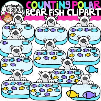 Winter Counting Clipart Bundle {Creating4 the Classroom}, image 3