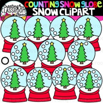 Christmas Counting Clipart Bundle {Creating4 the Classroom}, image 3