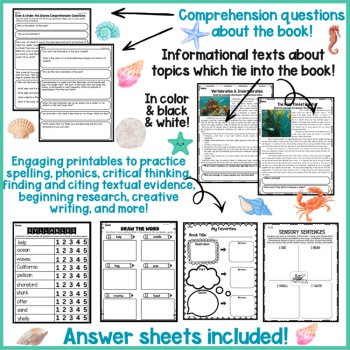 Over and Under the Waves Book Companion Kate Messner Games, Printable, Expansion, image 2