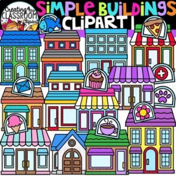 Mapping Skills Clipart Bundle {Build a Map Clipart}, image 3
