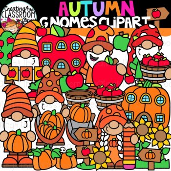 Autumn Clipart Bundle {Creating4 the Classroom}, image 3