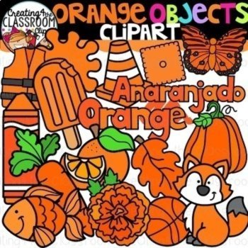 Color Objects Clipart Bundle {Colorful Clipart, Creating4 the Classroom}, image 2