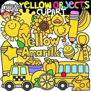 Color Objects Clipart Bundle {Colorful Clipart, Creating4 the Classroom}, image 4
