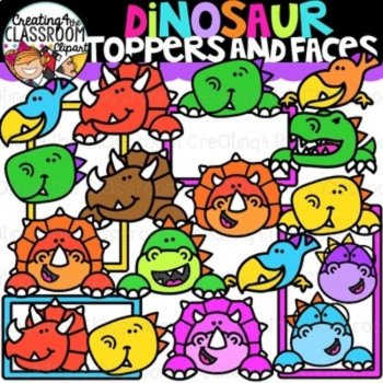 Dinosaur Clipart Bundle {Creating4 the Classroom Clipart}, image 2