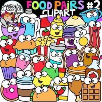 Things That Go Together Clipart Bundle | Partner Pairs Clipart, image 2