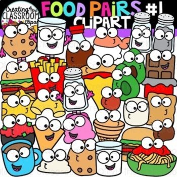 Things That Go Together Clipart Bundle | Partner Pairs Clipart, image 4