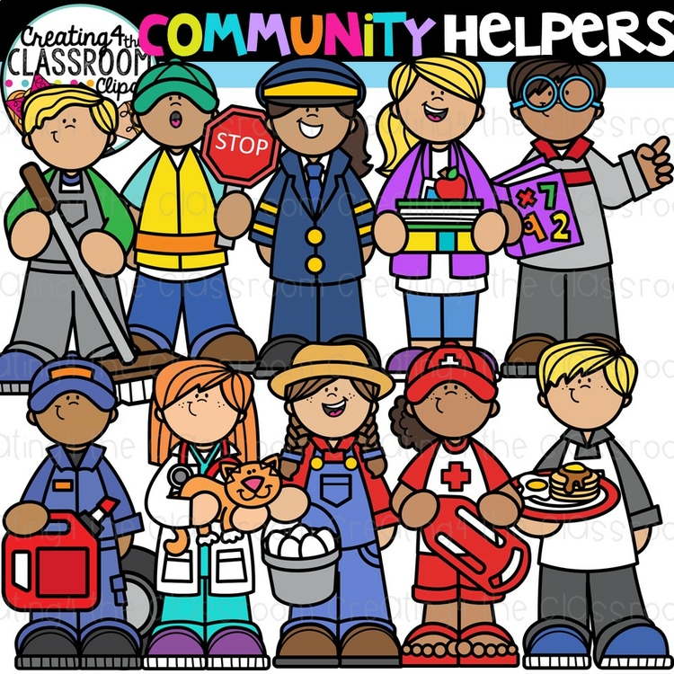 Community Helpers Clipart {Occupation Clipart}