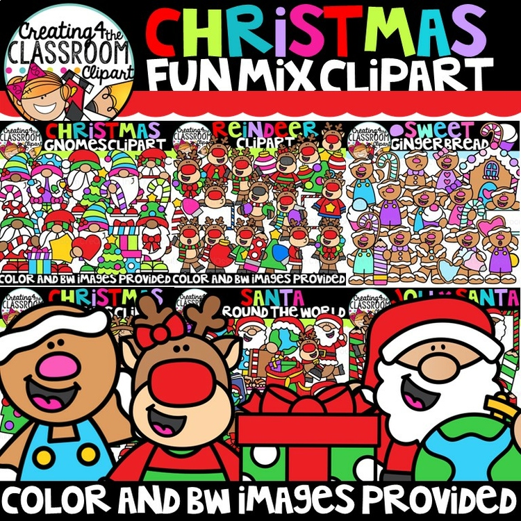 Christmas Clipart Bundle {Christmas Clipart}