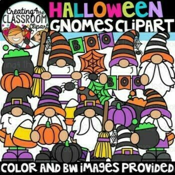 Halloween Clipart Bundle {Witches, pumpkins, and Halloween}, image 2