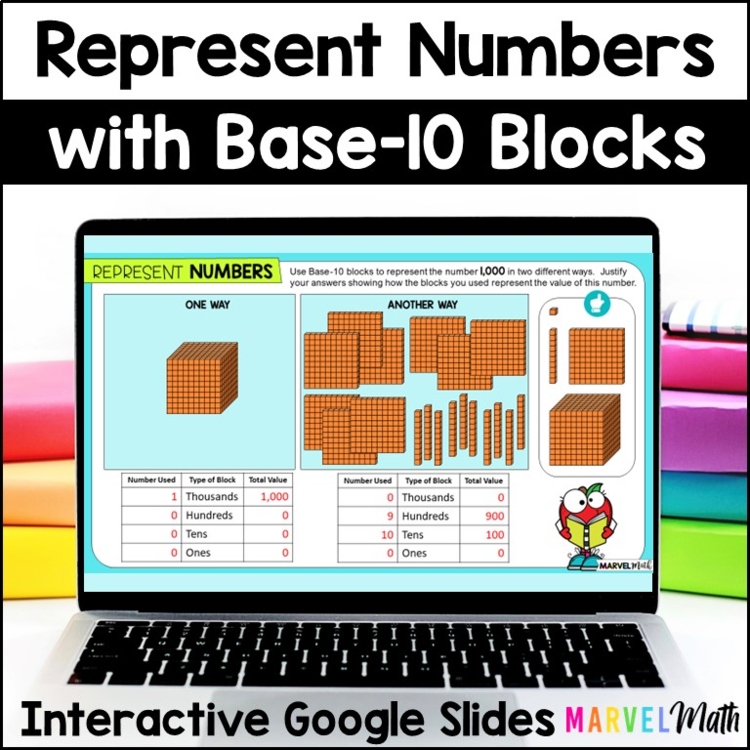 Place Value with Base Ten Blocks - Place Value Activities - Digital
