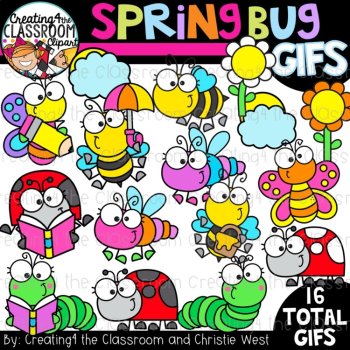 Spring Mix GIFs Bundle {Animated Clipart}, image 3
