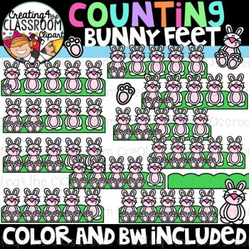 Easter Counting 2 Clipart Bundle, image 2