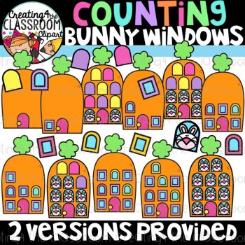 Easter Counting 2 Clipart Bundle, image 4
