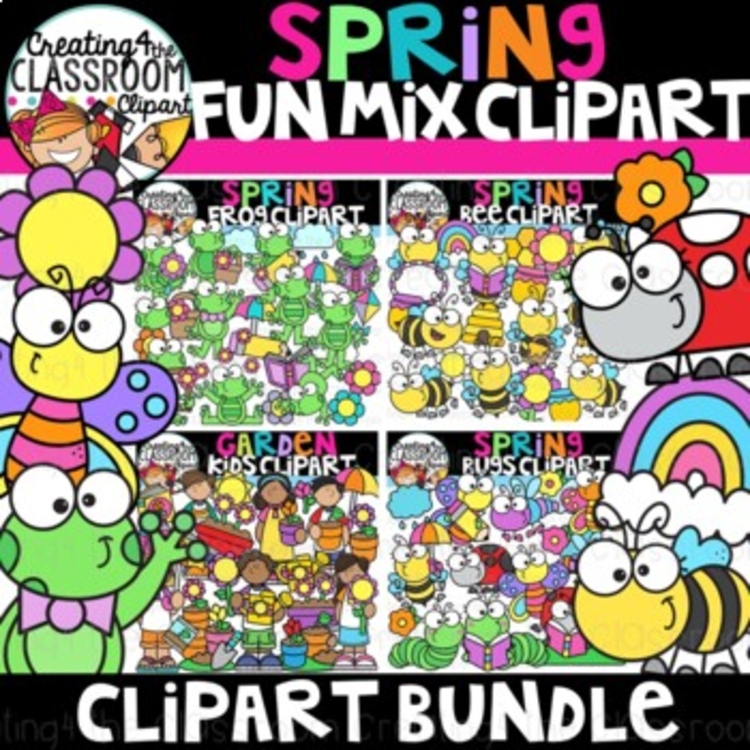 Spring Clipart Bundle {Creating4 the Classroom}