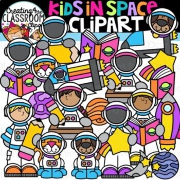 Space Clipart Bundle {Creating4 the Classroom}, image 3