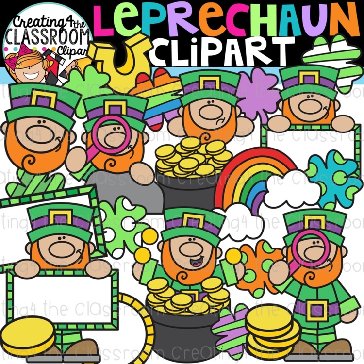 Leprechaun Clipart (St. Patrick's Day Clipart)