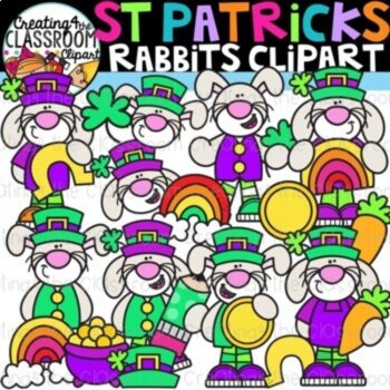 St. Patricks Fun Mix Clipart Bundle, image 2