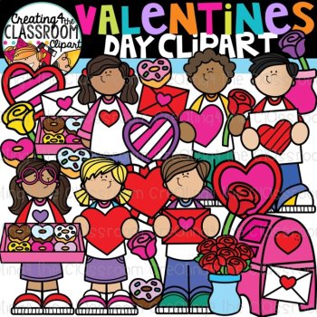 Valentines Fun Mix Clipart Bundle (Valentines Day Clipart Bundle), image 3