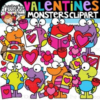 Valentines Fun Mix Clipart Bundle (Valentines Day Clipart Bundle), image 4