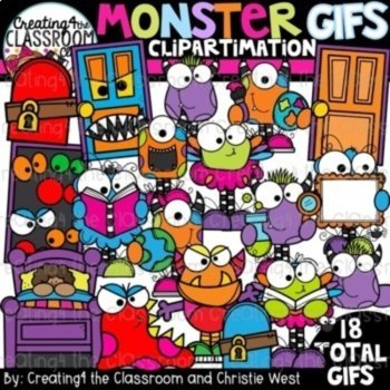Halloween GIFs Bundle {Halloween GIFs}, image 2