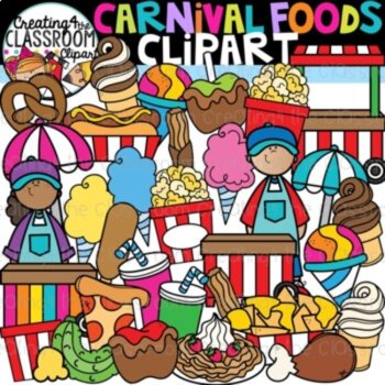 Circus and Carnival Theme Clipart Bundle {Creating4 the Classroom}, image 4