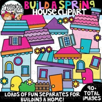 Spring Build A- Clipart Bundle {Spring Clipart}, image 3