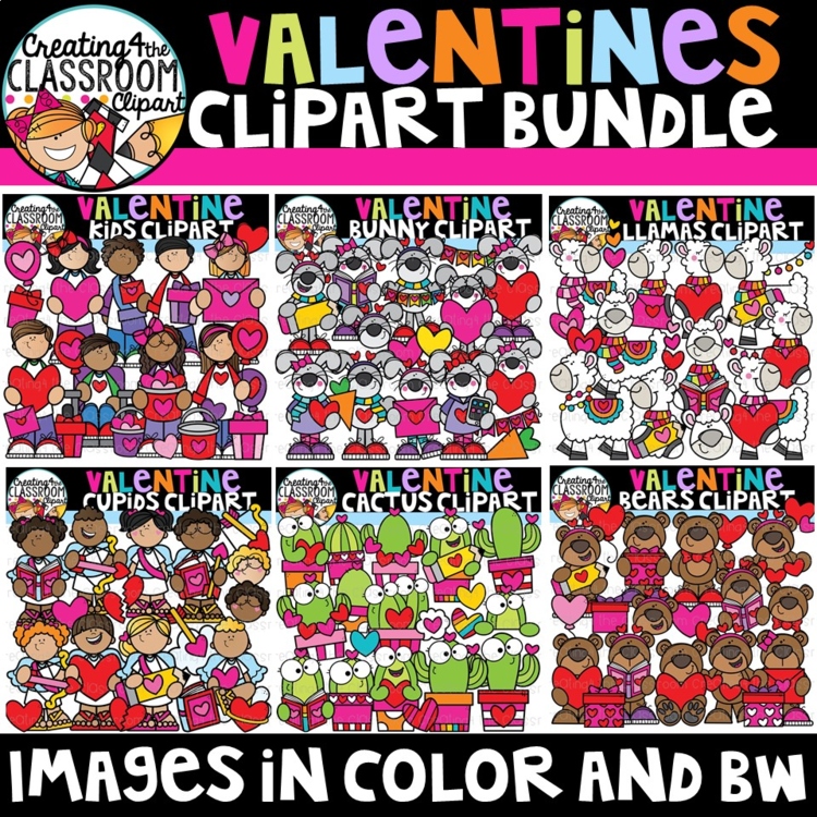 Valentine's Clipart Bundle {Valentine's Day Clipart}