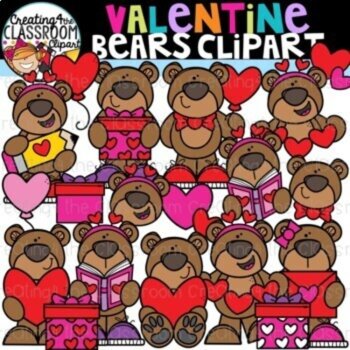Valentine's Clipart Bundle {Valentine's Day Clipart}, image 3