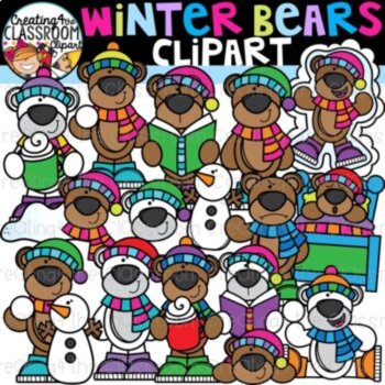 Winter Mix Clipart Bundle {Winter Clipart}, image 4
