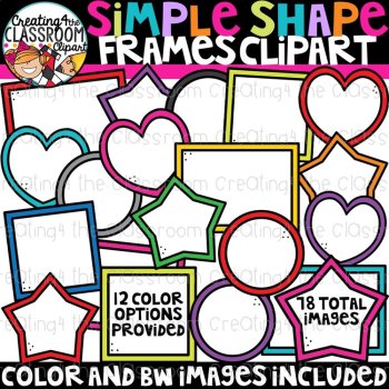 Kids Holding Blank Frames Clipart Bundle {Kids Clipart}, image 4