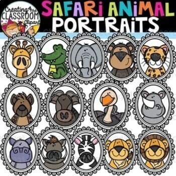 Safari Clipart Bundle {Safari Clipart}, image 4
