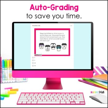 3rd Grade Math Digital Review Bundle TEKS STAAR, image 4