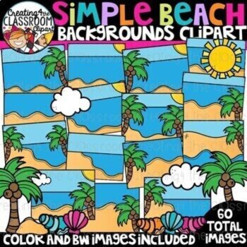 Simple Backgrounds Clipart Bundle {Backgrounds Clipart}, image 2