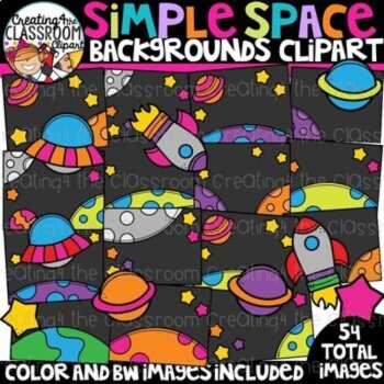 Simple Backgrounds Clipart Bundle {Backgrounds Clipart}, image 4