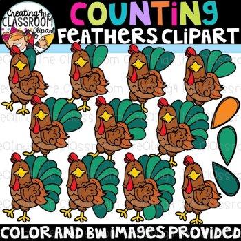 Farm Counting Clipart Bundle {Farm Clipart}, image 3