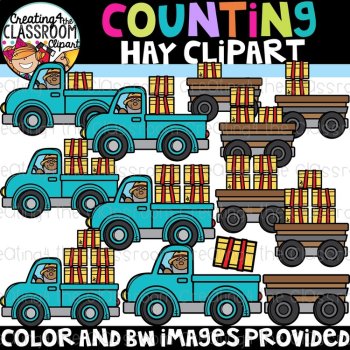 Farm Counting Clipart Bundle {Farm Clipart}, image 4