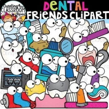 Dental Health Clipart Bundle {Dental Clipart}, image 2