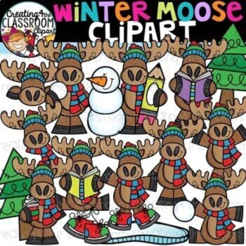 Mystery Mix Winter Clipart Bundle {Winter Clipart}, image 2