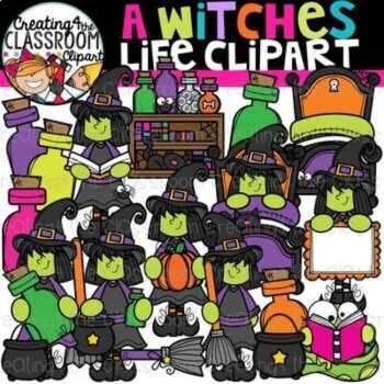 Halloween Variety 2 Clipart Bundle {Halloween Clipart}, image 4