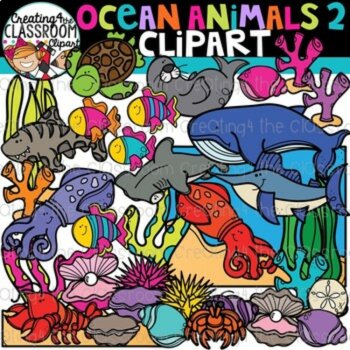 Animal Habitats Clipart MEGA Bundle – 6 Sets, image 4