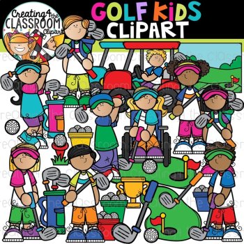Sports Clipart Kids Bundle {Sports Clipart}, image 2