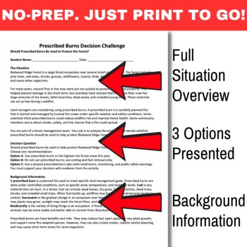 Prescribed Burns Decision Challenge | Forest Management, Forest Fire Management, image 2