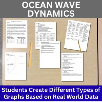 Waves and Energy Data Analysis Graphing Bundle | HIGH SCHOOL, image 4