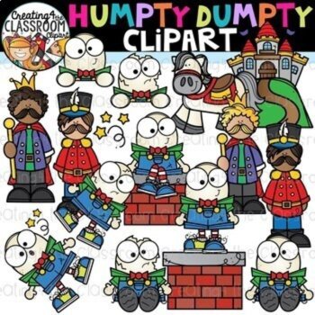 Nursery Rhymes Clipart Bundle {Nursery Rhymes Clipart}, image 2
