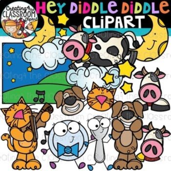 Nursery Rhymes Clipart Bundle {Nursery Rhymes Clipart}, image 4