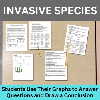 Ecosystem Health & Biodiversity Data Graphing Lab Bundle 6th, 7th, 8th Grade, image 3