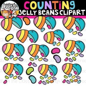 Easter Counting Clipart Bundle {Easter Clipart}, image 3
