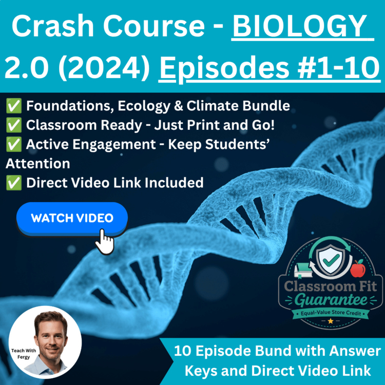 Crash Course BIOLOGY 2024: Foundations, Ecology & Climate Bundle | Episodes 1–10